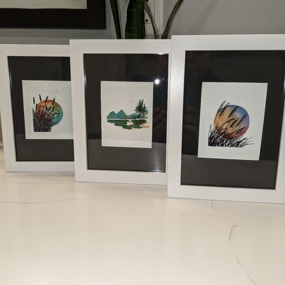 ❤️ Host Pick ❤️ 🎨Framed & Matted Print of Original Watercolour Painting - Picture 5 of 5